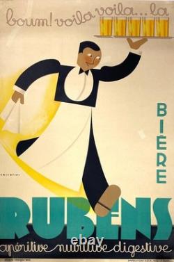 Affiche Poster Biere Rubens