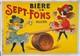 Affiche Poster Biere Sept Fons Allier