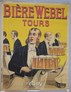 Affiche Poster Biere Webel Tours