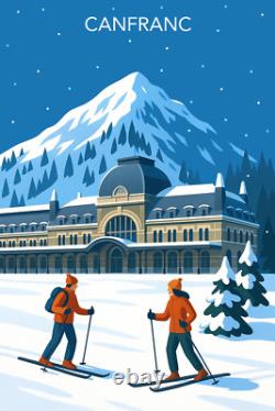 Affiche Poster Canfranc