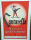 Affiche Pub Ancienne Vin Cantarella Cotes Du Rhone