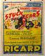 Affiche Pub Courses Stock Cars (ricard) 1954
