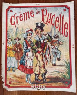 Affiche Publicitaire Ancienne, Affichette, Étiquettes De Bouteilles, Absinthe