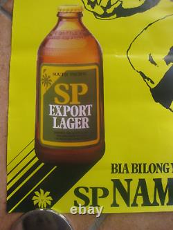 Affiche RUGBY NAMIBIE biére SP nambawan