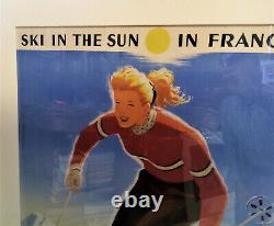 Affiche Ski In The Sun In France