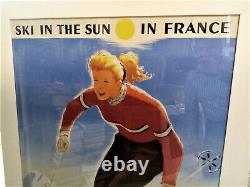 Affiche Ski In The Sun In France