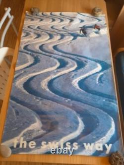 Affiche Suisse Vintage Originale /NO Repro