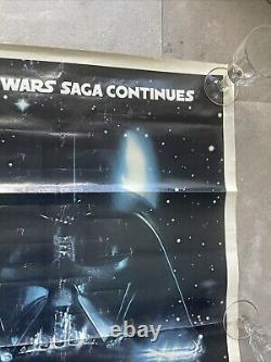 Affiche THE EMPIRE STRIKES BACK original 1980 ADVANCE one sheet STAR WARS