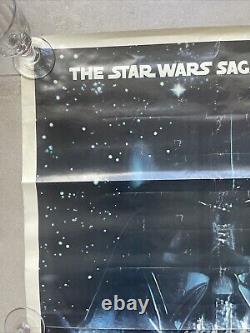 Affiche THE EMPIRE STRIKES BACK original 1980 ADVANCE one sheet STAR WARS
