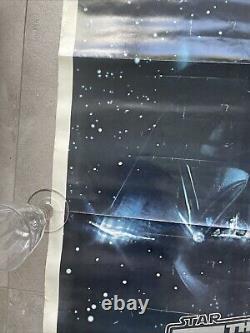 Affiche THE EMPIRE STRIKES BACK original 1980 ADVANCE one sheet STAR WARS