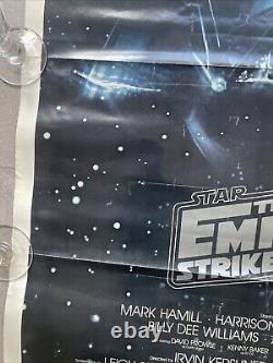 Affiche THE EMPIRE STRIKES BACK original 1980 ADVANCE one sheet STAR WARS