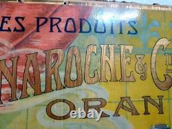 Affiche Tabacs Benaroche Oran 1911