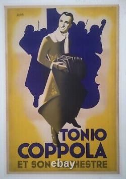 Affiche Tonio Coppola 1950 Tango