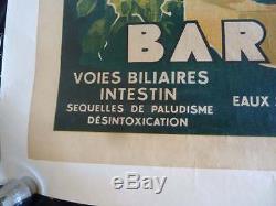 Affiche Touristique Barbazan Entoilee P. Seignouret Loures Barousse St Bertrand