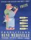 Affiche Vins René Médeville Cadillac Gironde Bordeaux Wine 55x71cm Poster 1650
