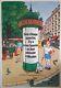 Affiche Vin Nicolas Chaque Quartier Années'70 Illustr. Chauvin 119 X 174 Cm