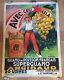 Affiche Vin Vigne Guano Angibaud La Rochelle Galland Circa 1930 120 X 160 Cm