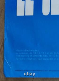 Affiche Vintage Riquewihr (1976) Centenaire Téléphone / Théâtrophone 60x80cm