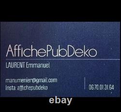 Affiche/affiche Originale, Affiche Ancienne/120x160cm/Villemot/contrex