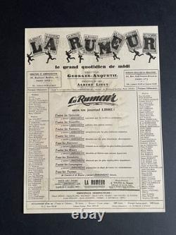 Affiche, affichette, affiche ancienne, Sépo