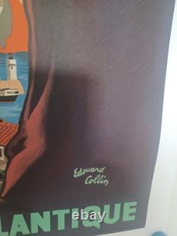 Affiche ancienne Allez en CORSE par Collin