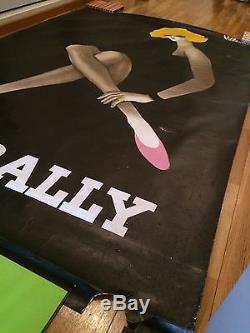 Affiche ancienne BALLY VILLEMOT 1982