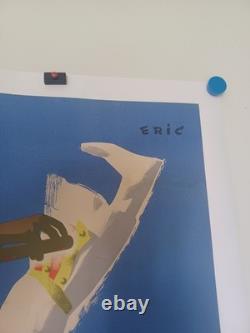 Affiche ancienne BIARRITZ par Eric