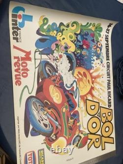 Affiche ancienne BOL D'OR Année 1970