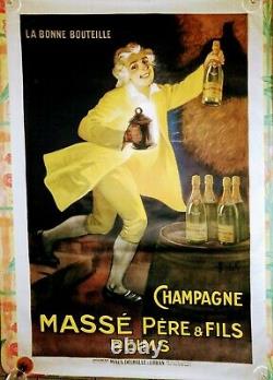 Affiche ancienne Champagne