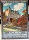Affiche Ancienne Château De La Loire Loches Chemin De Fer Po Constant Duval