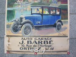 Affiche ancienne Citroën