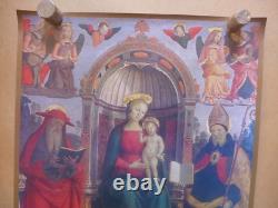 Affiche ancienne EXOSITION CHEFS D'OEUVRES MUSEE BEAUX ARTS BORDEAUX