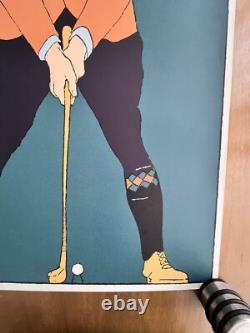 Affiche ancienne Harper's April'98 Tirage de 1999