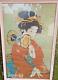 Affiche Ancienne Japan Air Lines Originale Geisha