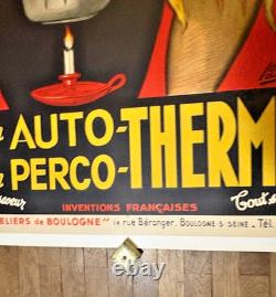 Affiche ancienne Josephine Baker j'ai deux amour litho entoilée Paul MOHR