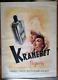 Affiche Ancienne Liquere Kranebet Italie 1946