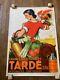Affiche Ancienne Litho Graine Tarde Henry Le Monnier 1928 Cognac 70x 100 Cm