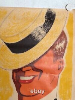 Affiche ancienne Maurice Chevalier par Kiffer en lithographie
