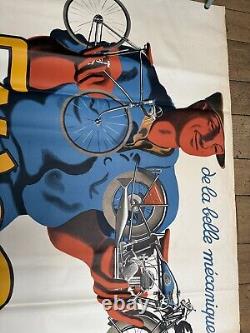 Affiche ancienne Rare Cycle Favor