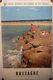 Affiche Ancienne Sncf Bretagne Quiberon 1962