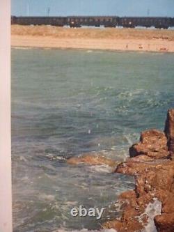Affiche ancienne SNCF Bretagne Quiberon 1962