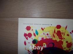 Affiche ancienne Sam Francis 1972 Whitney museum