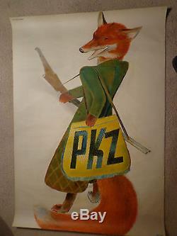 Affiche ancienne Suisse PKZ 1933