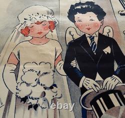 Affiche ancienne, affiche originale, vintage French posters, Mariage