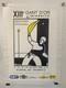 Affiche Ancienne Authentique Gant D'or Biarritz 1989