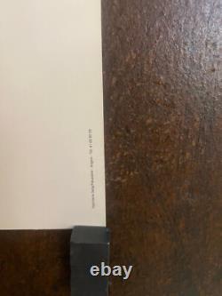 Affiche ancienne authentique -Jean Mercier -Chocolat Menier 60 x 40 cm