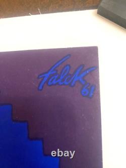 Affiche ancienne authentique entoilée MAYA Par FALK -77 x 57 cm