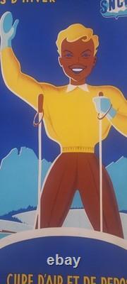 Affiche ancienne de St Nizier par Gaston Gorde 1930