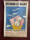 Affiche Ancienne Originale 1955 Divonne-les-bains