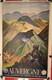 Affiche Ancienne Originale Auvergne Tourisme Sncf 1938 Giroud